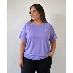 Coolibar Mens XXL Purple UPF 50+ Sun Protection Active T-Shirt Style 01108